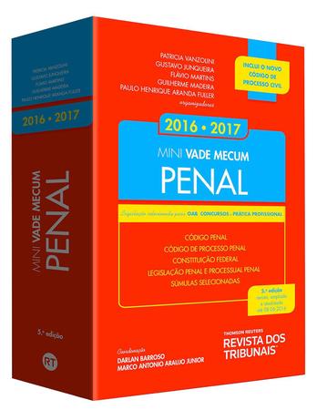 Imagem de Mini Vade Mecum Penal. Legislação Selecionada Para OAB, Concursos e Prática Profissional Capa dura  11 julho 2016