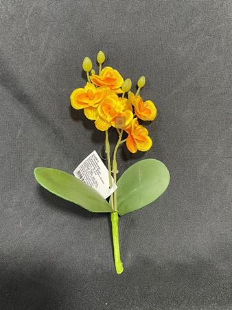 Imagem de Mini Vaso Com Flor Orquídea Decorativa Arranjo Festa Eventos