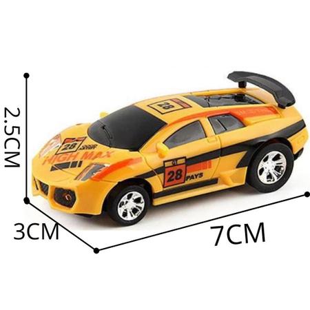 Mini Racing - Relógio Controle Remoto de Carro, sem fio, 2.4G