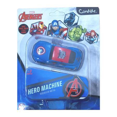 Imagem de Mini Veículo Pull Back Hero Machine Avengers Candide
