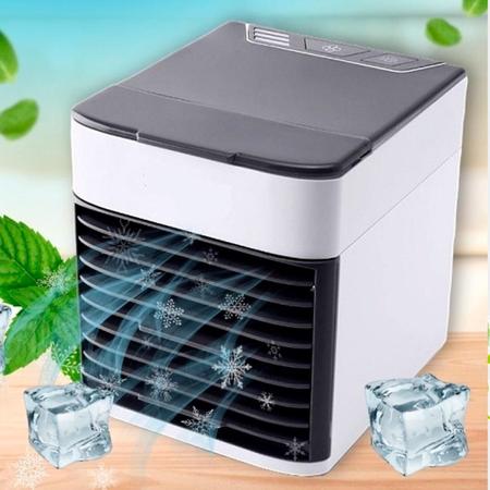 Imagem de Mini Ventilador Portátil Ar Condicionado Usb Ambientes