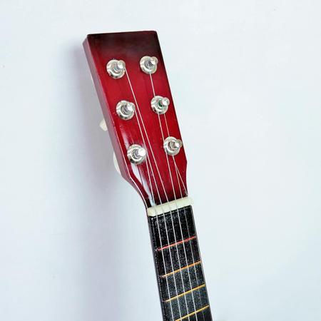 Imagem de Mini violão infantil corda de aço musical 58,5cm
