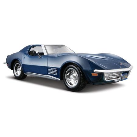 Imagem de Miniatura 1970 Chevrolet Corvette- Azul- 1:24