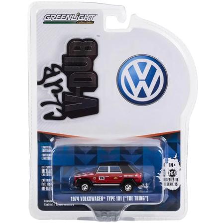 Imagem de Miniatura 1974 Volkswagen Type 181 The Thing 1:64 - Club Vee-dub - Serie 15 Greenlight