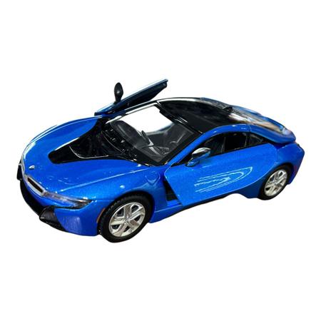 Imagem de Miniatura BMW I8 Azul Metal 1:24