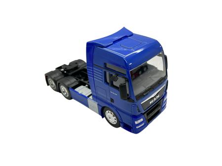 Miniatura Caminhão Man Tgx Tanque Combustível Metal Carreta