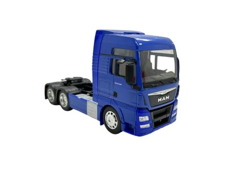 Miniatura Caminhão Man Tgx Tanque Combustível Metal Carreta