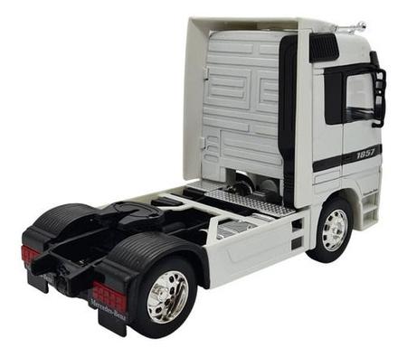 Miniatura Caminhão Carreta Mercedes Actros 4x2 1:32 Welly