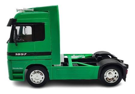 Miniatura Caminhão Carreta Mercedes Actros 4x2 1:32 Welly