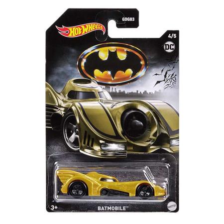 Miniatura Carrinho Hot Wheels Batman Batmovel Filme Coleção - Carrinho de  Brinquedo - Magazine Luiza