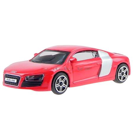 Miniatura Carro Audi R8 1 43 Vermelho Bburago Carrinhos e Cia