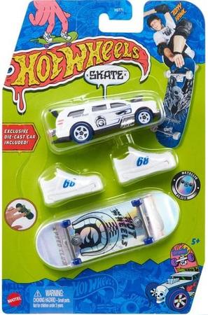 Hot Wheels Skate De Dedo Com Tenis E Carro Basico - Mattel - Brinquedos é  na Bmtoys