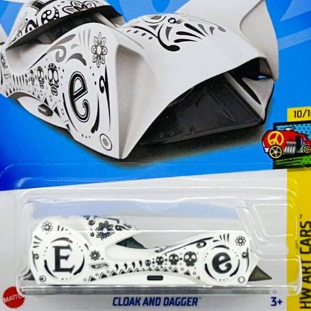 Miniatura Carro Hot Wheels Cloak and Dagger HW Art Cars 1:64 Imagem de Miniatura Carro Hot Wheels Cloak and Dagger HW Art Cars 1:64