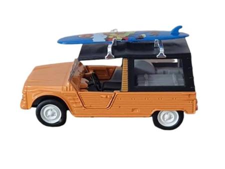 Imagem de Miniatura Citroen Mehari 1968 Welly 1/36 Metal e Fricção Laranja