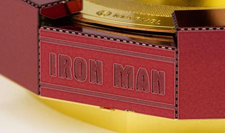 Imagem de Miniatura De Montar Metal Earth Marvel Aveng Iron Man Helmet