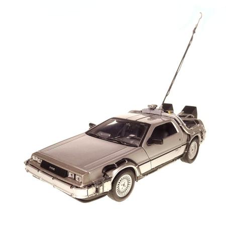 Miniatura Delorean Back To The Future Welly 1/24 Imagem de Miniatura Delorean Back To The Future Welly 1/24