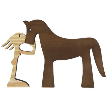 Presentes de cavalo para mulheres meninas - estátua de estatueta