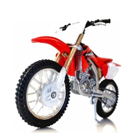 Moto de Ferro Trilha Miniatura Honda CRF 450R 1:6 na Caixa New-Ray -  Miniaturas de Motos - Magazine Luiza