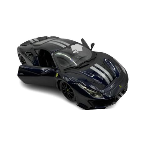 Imagem de Miniatura Ferrari - Carro 488 Pista - Race E Play 1:24 - Azul Petróleo 