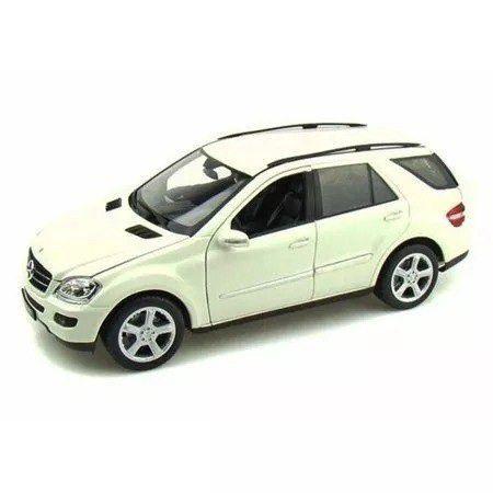Miniatura Mercedes Benz ML350 Creme 1 18 Welly Carrinhos e Cia