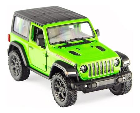  Miniatura Metálica Jeep Wrangler Verde KT5 2DB