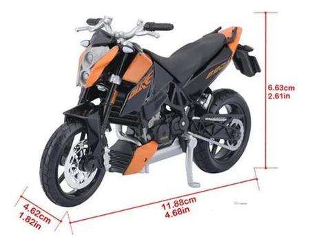 Imagem de Miniatura Moto Brinquedo  Ktm 690 Duke Maisto 1:18