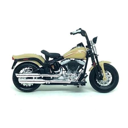 Imagem de Miniatura Moto Harley Davidson Flstsb Cross Bones 2008 S38 1/18 Maisto 31360