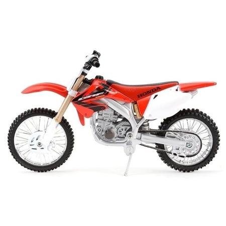 Miniatura Honda CRF 450R Bburago 1:18 - Miniaturas de Motos - Deyr  Miniaturas