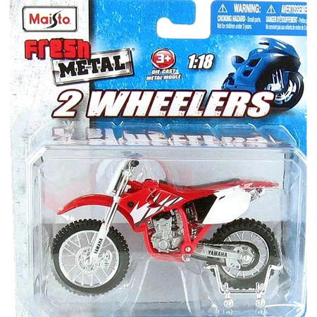 Miniatura Moto Yamaha YZ-450F 1:18 Maisto Motocross Trilha em Promoção na  Americanas