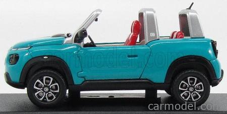 Imagem de Miniatura Norev Citroen E-Mehari 2016 1/43 Azul/Laranja