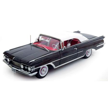 Imagem de Miniatura Oldsmobile 98 1959 1/18 Detalhado Preto Sun Star