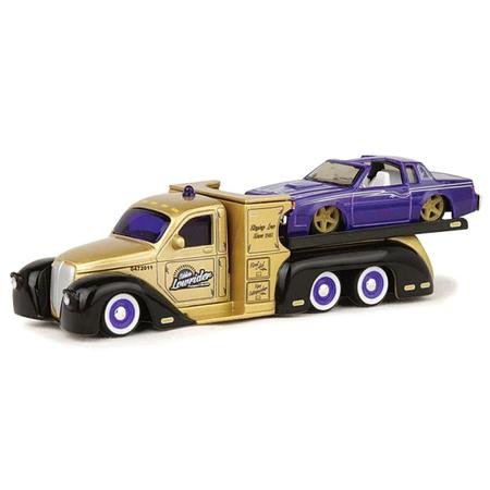 Imagem de Miniatura Picape Reboque Ms Tow Flatbed E Buick Regal 1/64 Maisto 15055