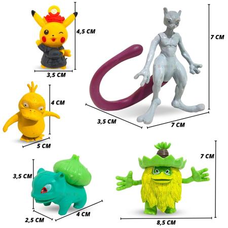 Miniatura Pokemon Figura de Ação Coleção Detetive Pikachu - Europio -  Boneco Pokémon - Magazine Luiza