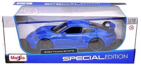 Miniatura de Carro Porsche 911 GT3 2022 Escala 1/18 Maisto