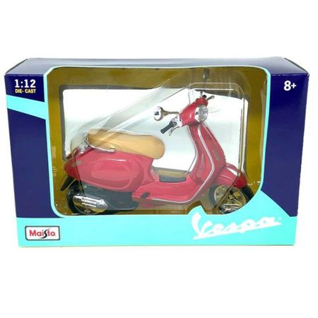 Imagem de Miniatura Vespa Primavera 150 Vermelho Maisto 1/12