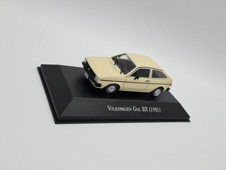 Miniatura Volkswagen gol bx 1981 personalizado rebaixado e com