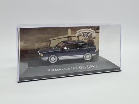 Miniatura Volkswagen Gol Gti 1989 Rebaixado Metal 1:43