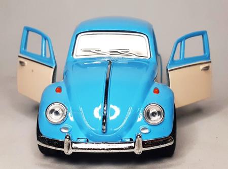 Imagem de miniatura VW Volkswagen Fusca GAM0985 - azul e branco