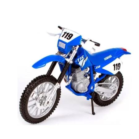 Miniatura Yamaha Ttr 250 Trilha Motocross 1/18 Maisto Moto - A.R