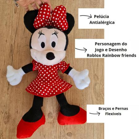 Minnie Pelúcia 45cm Boneca Gigante Vestido - Minie Brinquedo - Pelúcia -  Magazine Luiza