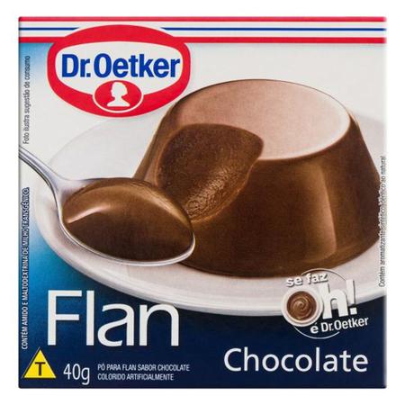 Imagem de Mistura Em Pó Para Flan Dr. Oetker Sabor Chocolate 40g