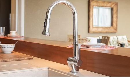 Misturador de Mesa para Cozinha Mangiare Monocomando Cromado - Docol Imagem de Misturador de Mesa para Cozinha Mangiare Monocomando Cromado - Docol