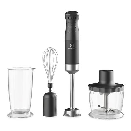 Mixer 3 em 1 Electrolux Preto 700W Expert com Haste em Inox e Tecnologia TruFlow Power System (IBP70) Imagem de Mixer 3 em 1 Electrolux Preto 700W Expert com Haste em Inox e Tecnologia TruFlow Power System (IBP70)