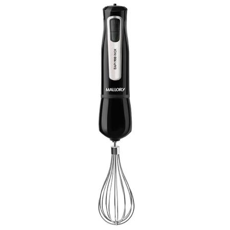 Imagem de Mixer Mallory Bapi 900 Inox 3 em 1 com Mini processador 760W Preto