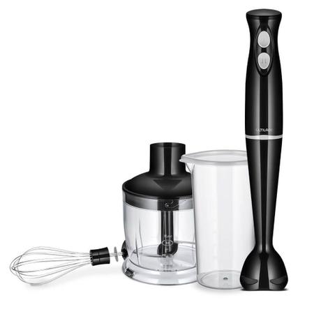 Imagem de Mixer Multilaser 3 Em 1 Gourmet 350w 127v Preto Fp05