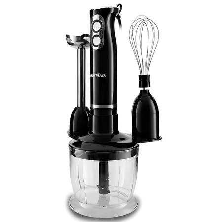 Imagem de Mixer Processador 3 em 1 400W Turbo Inox BMX400 Britânia Preto 220V