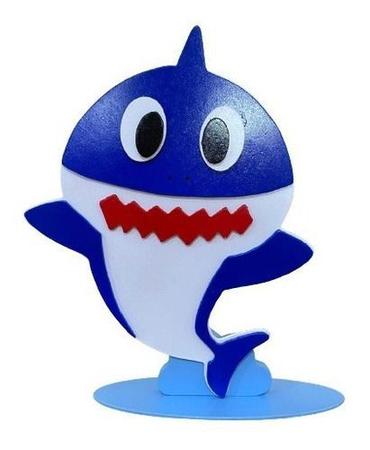Moana baby shark azul - festa decoração - BOLA DE NEVE - Kit
