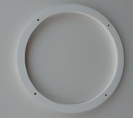 Imagem de Móbile Circular de MDF Branco 29cm - Espessura 2cm