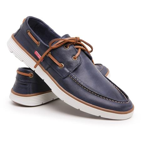 Imagem de Mocassim Dockside Polo Masculino Em Couro