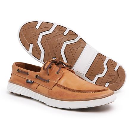 Imagem de Mocassim Dockside Polo Masculino Em Couro